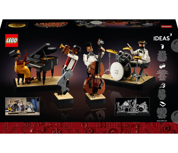 LEGO Ideas 21334  Kwartet Jazzowy - 1075653 - zdjęcie 10